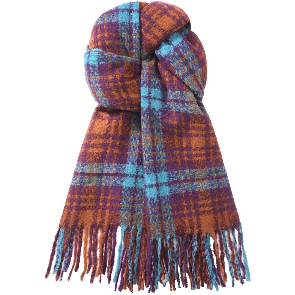 2583 Scarf For Women- Scarves Women Winter Warm, Plaid Long - Picture 1 of 7